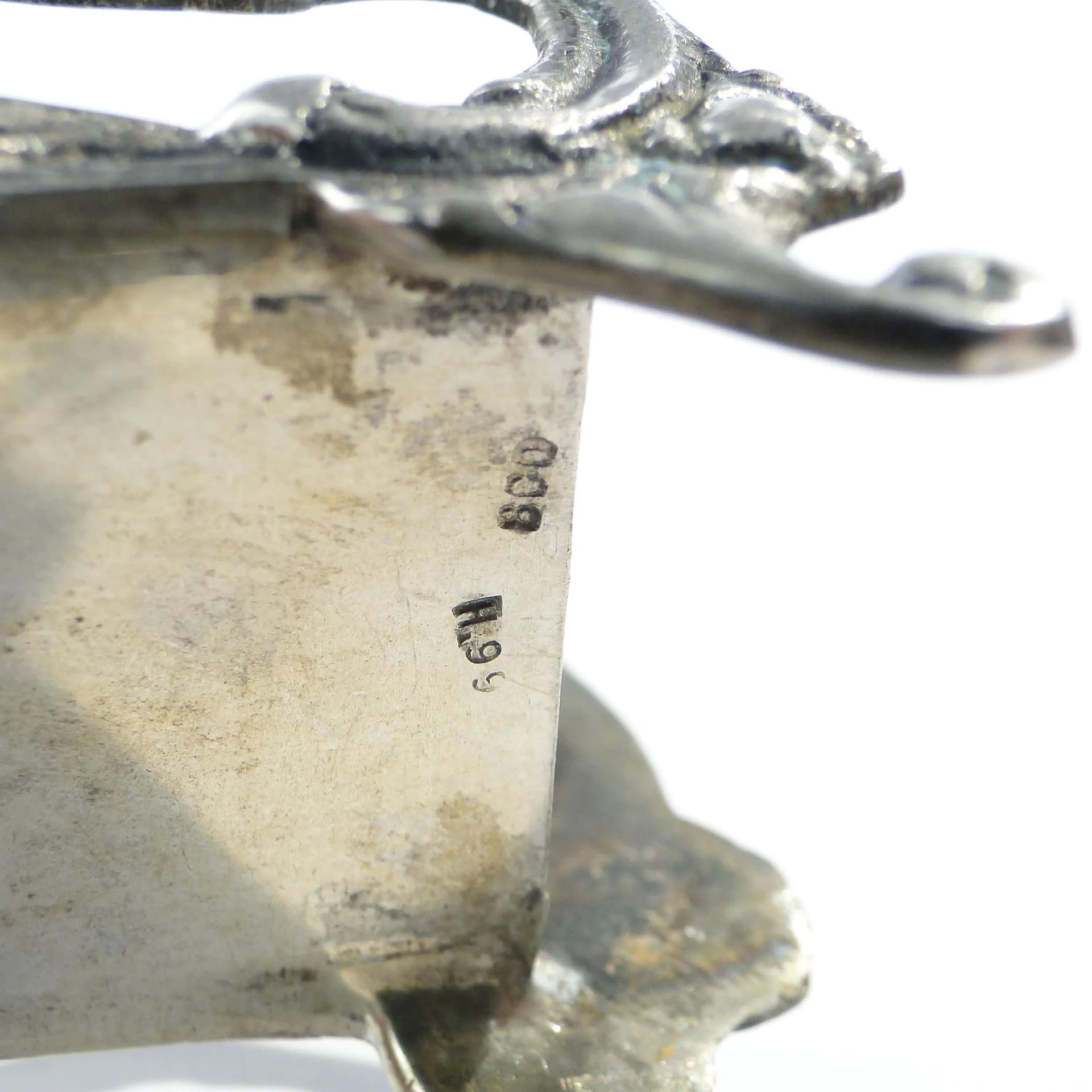 Serwetnik rococo, srebro, Niemcy/Szwecja, pocz. XX w. - 162904