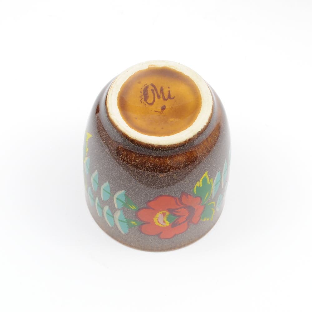 Set of Jaś mugs, brown gradient porcelain stoneware, by A. Sadulski, Poland, 1970s. - 162297