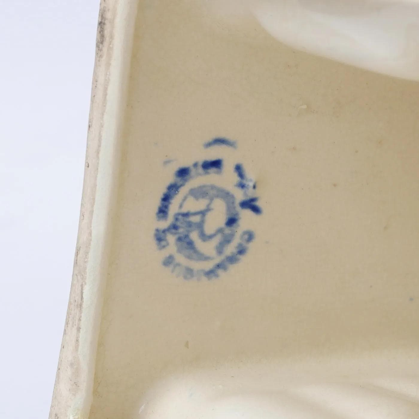 Para podpórek do książek, beż, ceramika, Ceramique De Bruxelles, Belgia, lata 30. - 162294