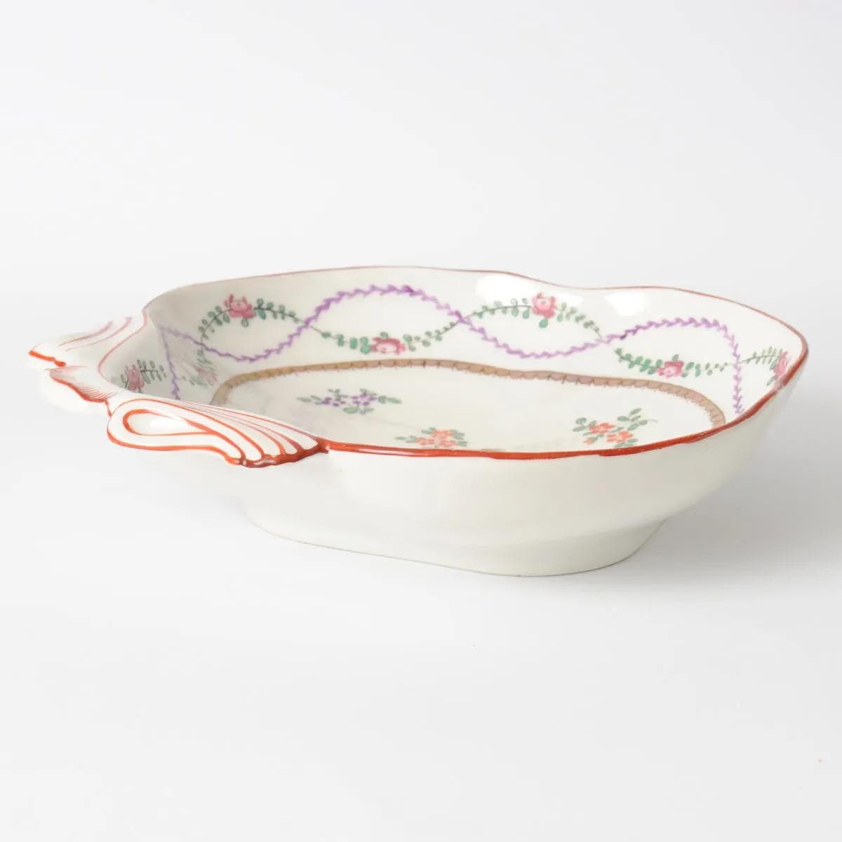 Platter, Samson, ivory white porcelain, France, 19th c. - 162261