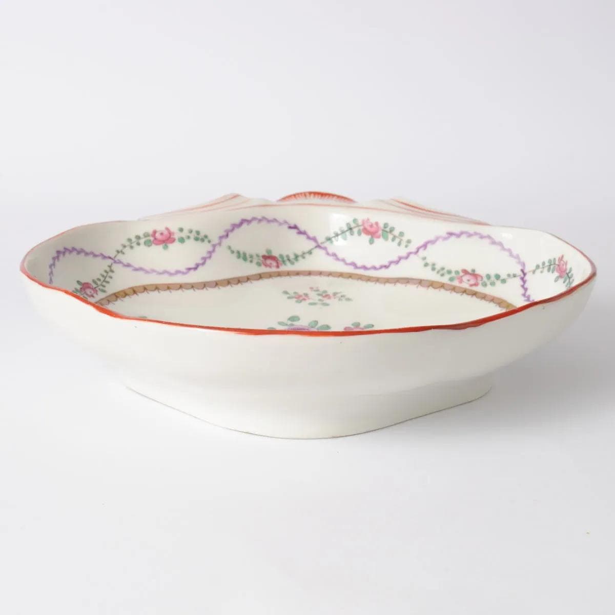 Platter, Samson, ivory white porcelain, France, 19th c. - 162260