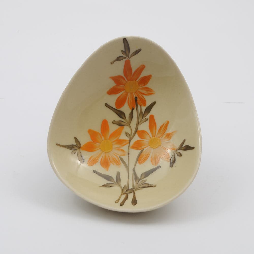 Bowl, beige, porcelain, PT Tułowice, Poland, 1960s - 162213