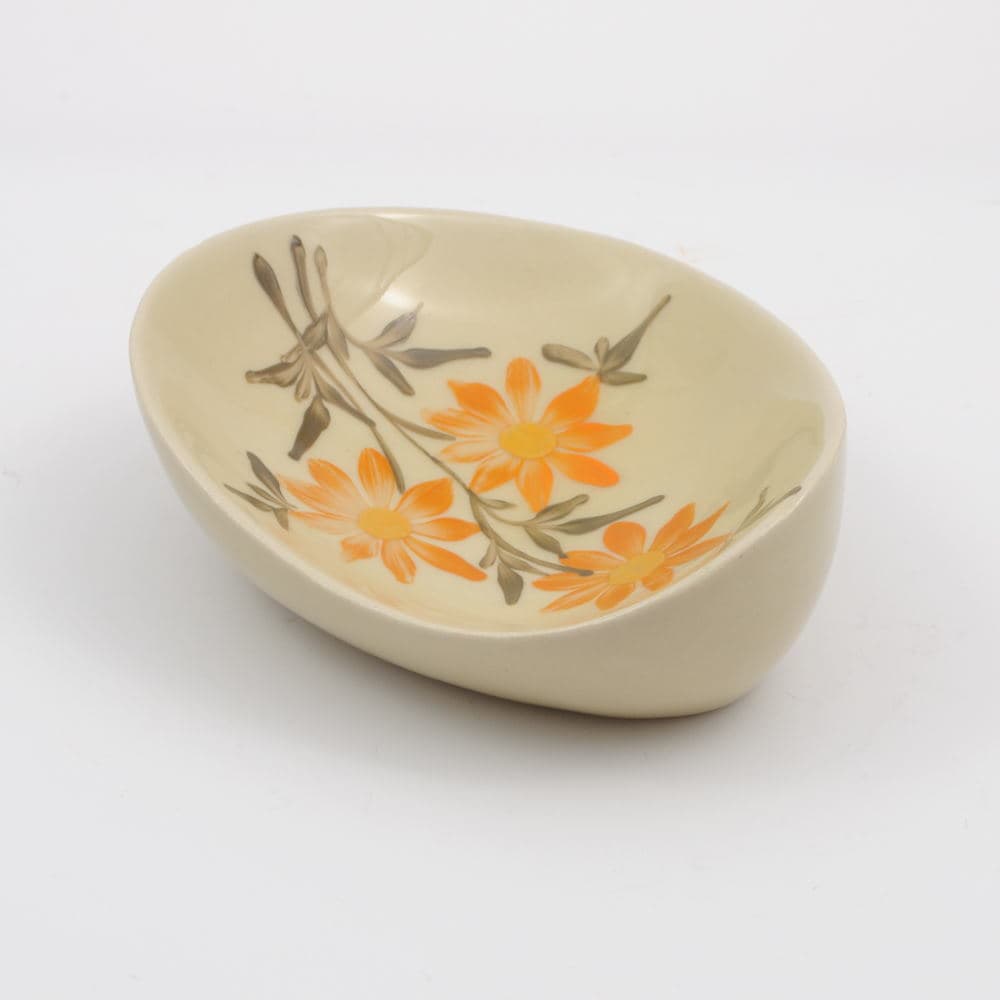 Bowl, beige, porcelain, PT Tułowice, Poland, 1960s - 162212