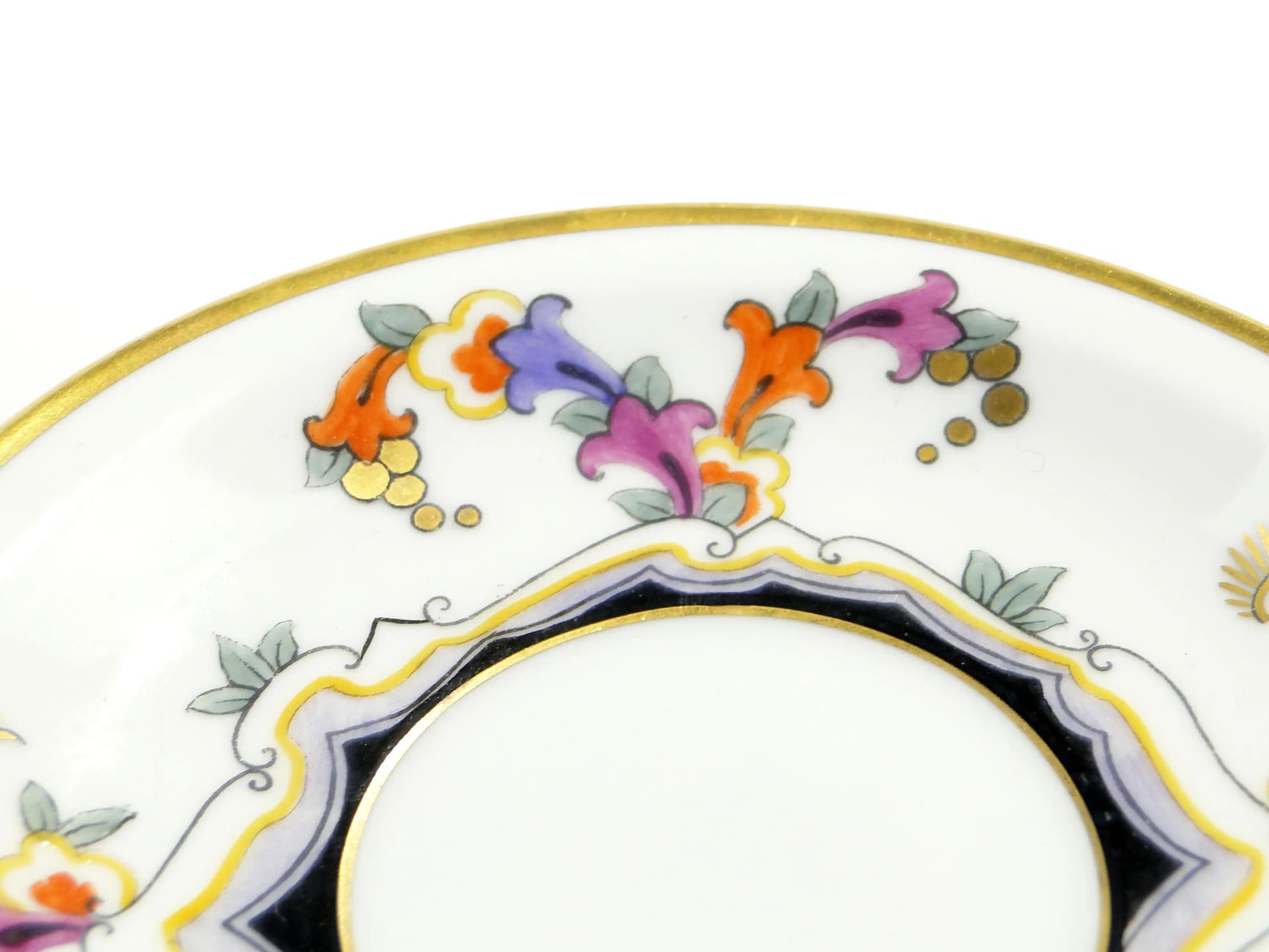 Filiżanka do kawy Butterfly, Donatello, multikolor, porcelana, Rosenthal, Niemcy, lata 20. - 162664