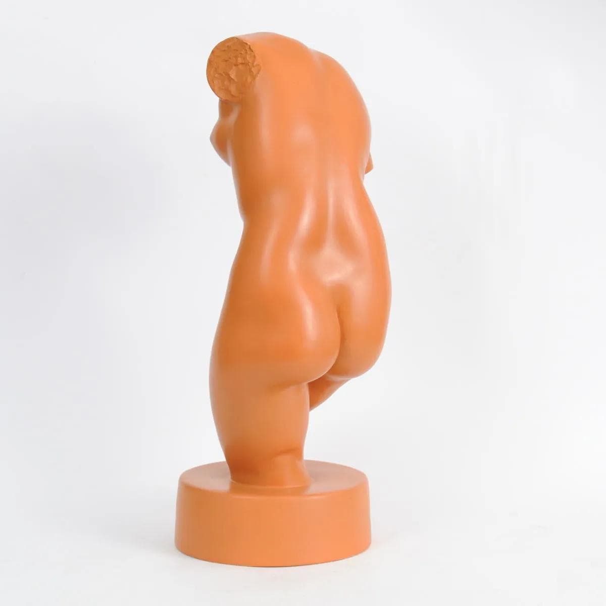 Venus sculpture, orange ceramic, KS Bechyne, Czechoslovakia, 1930s. - 162125
