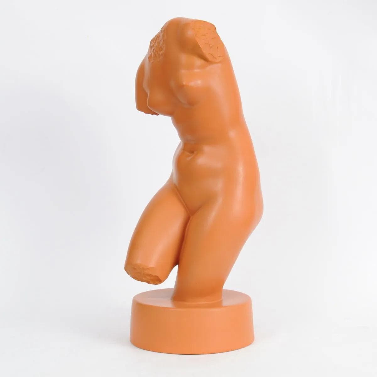 Venus sculpture, orange ceramic, KS Bechyne, Czechoslovakia, 1930s. - 162126