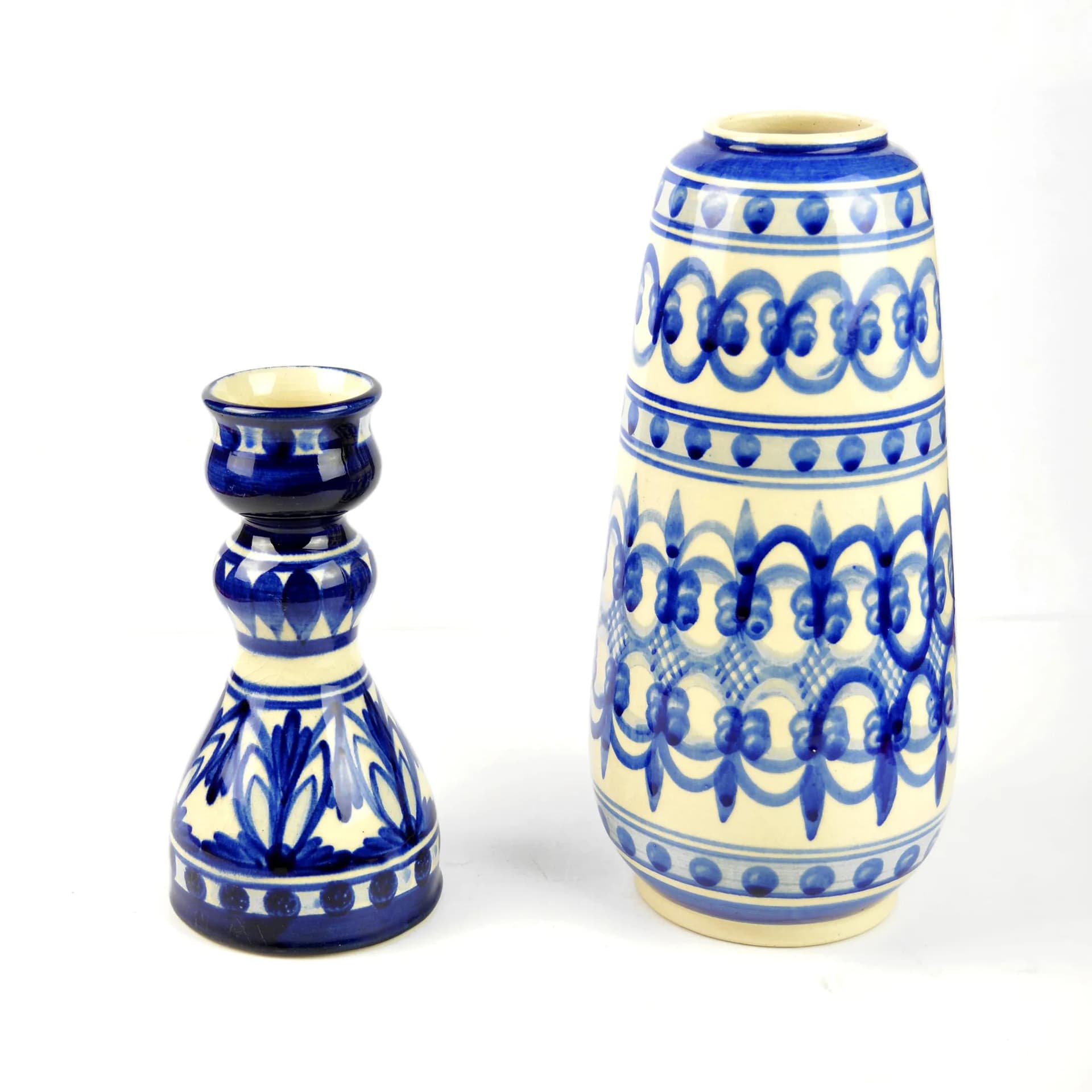 Wazon, beżowy, porcelit, KLL Karl Louis Lehmann, Niemcy, lata 50. - 163926