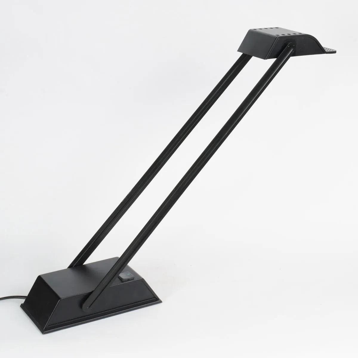 Lamp Osram, black steel, black aluminum, black plastic, Germany, 1980s. - 162102