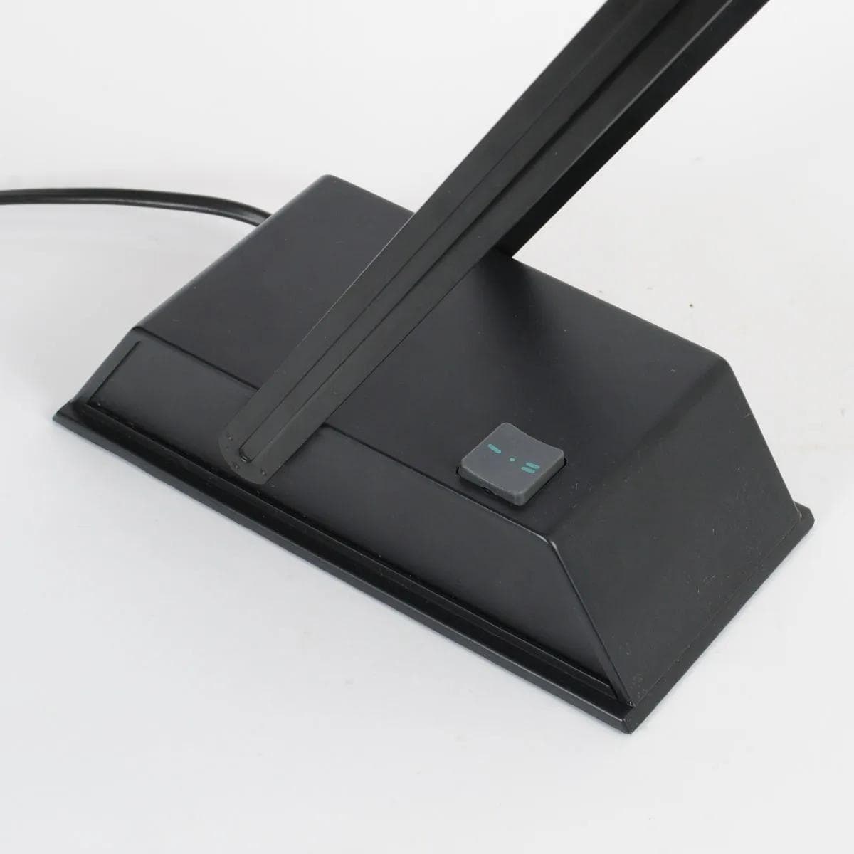 Lamp Osram, black steel, black aluminum, black plastic, Germany, 1980s. - 162106