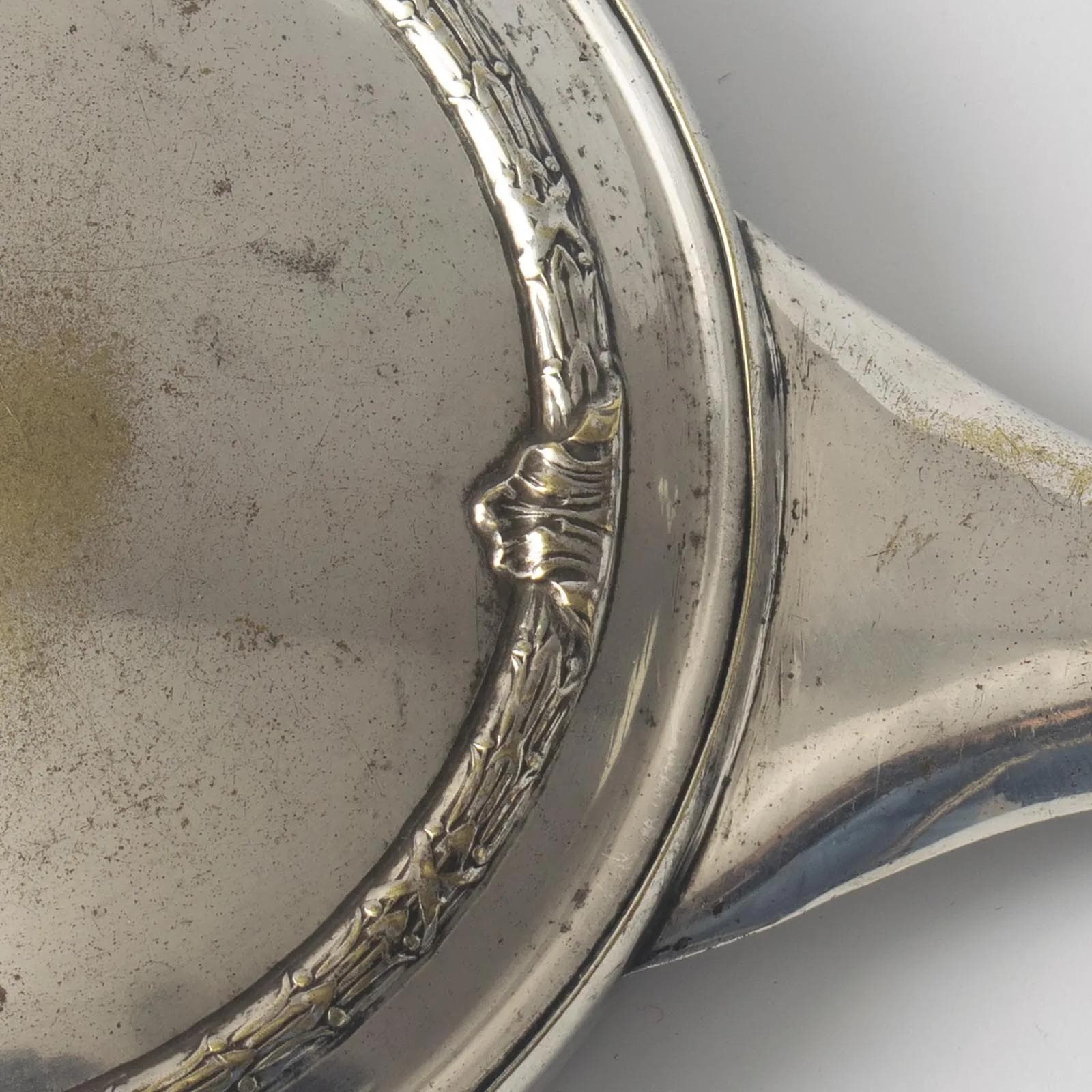 Vanity mirror, silver, metal, early 20th c. - 162099