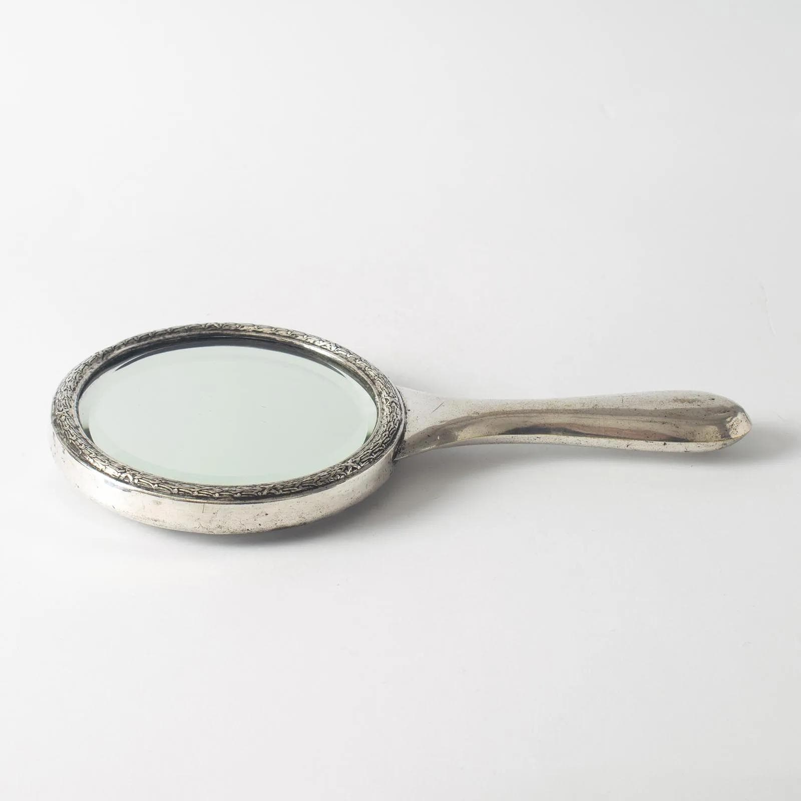 Vanity mirror, silver, metal, early 20th c. - 162095
