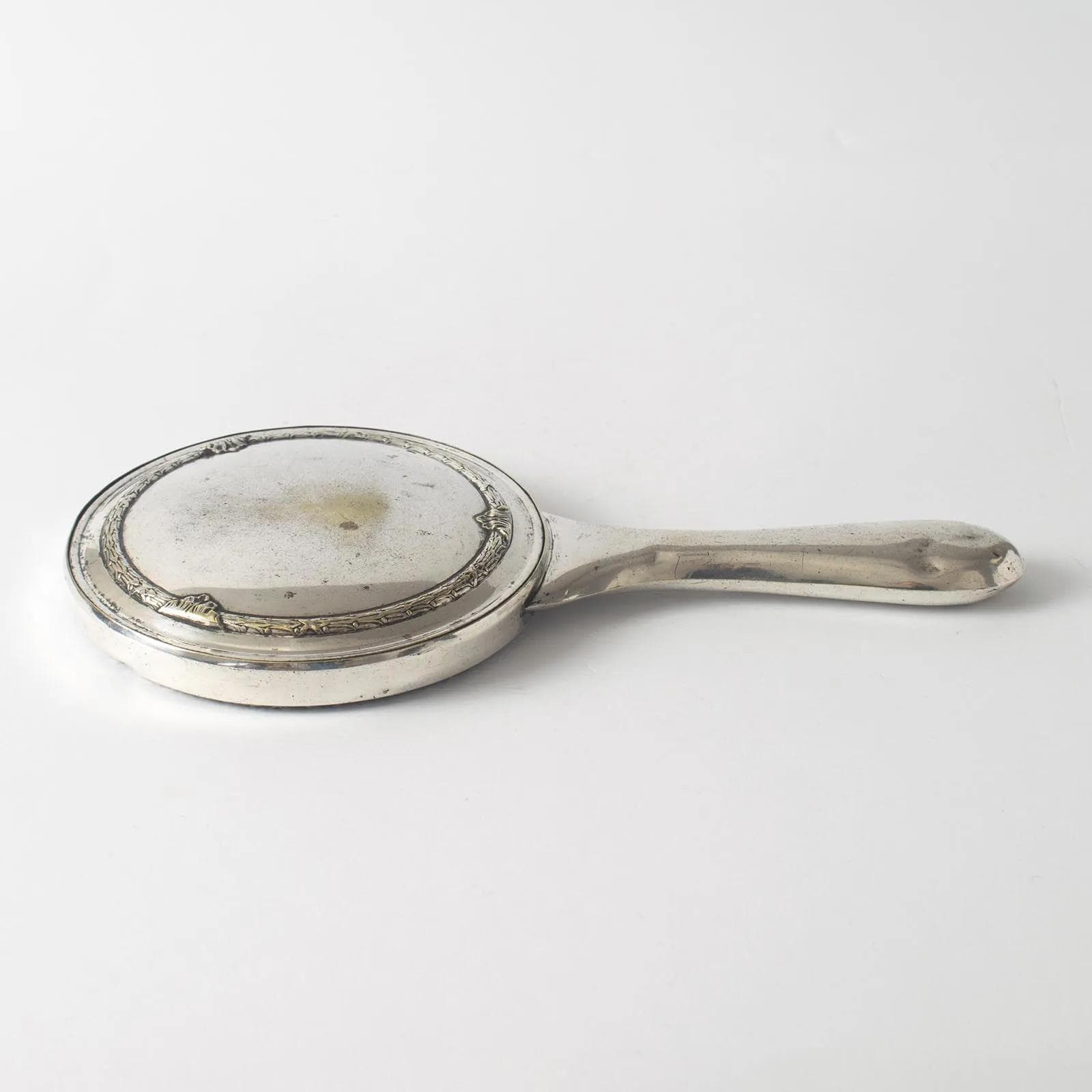 Vanity mirror, silver, metal, early 20th c. - 162097