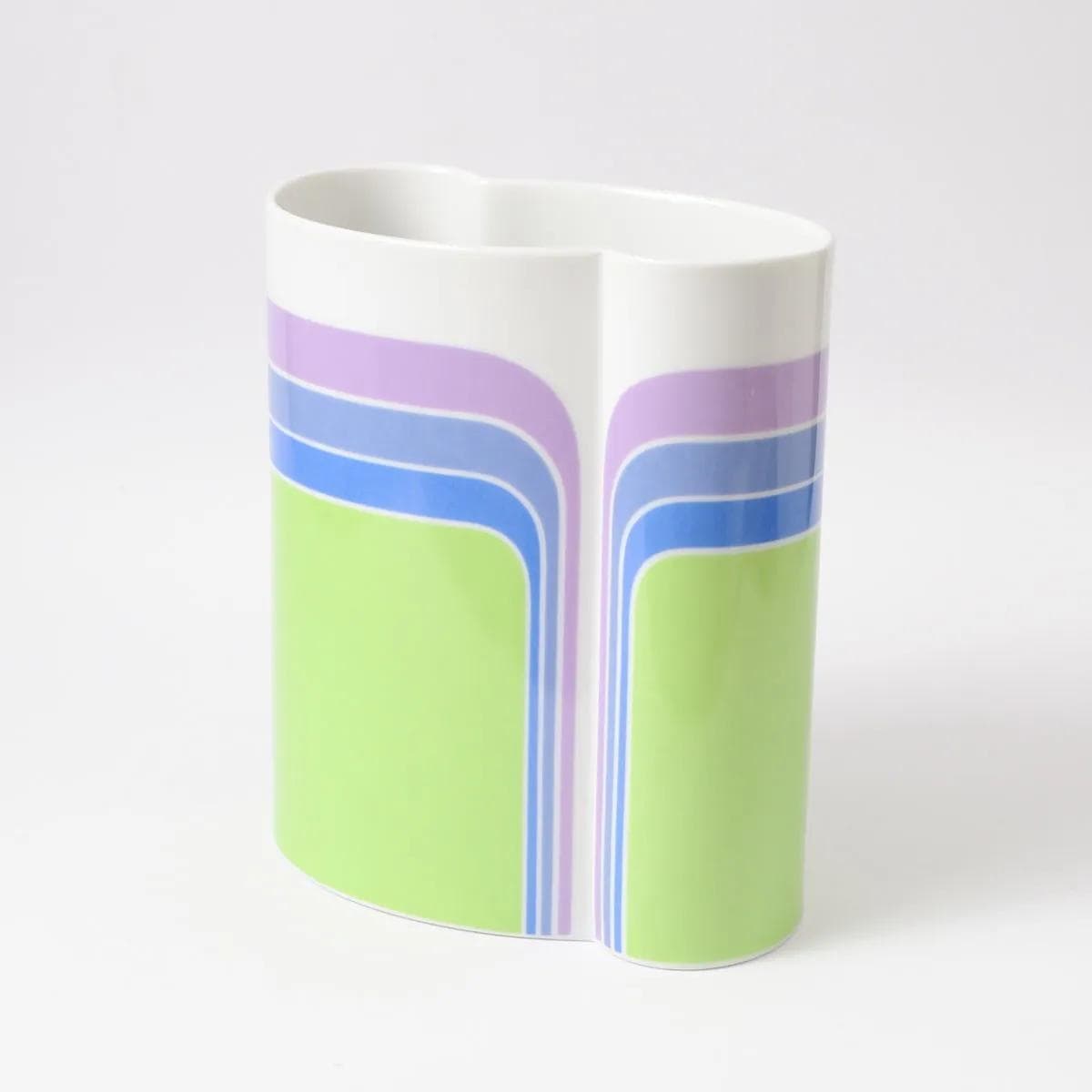 Vase Space Age, multicolor porcelain, Germany, 1970s. - 162048
