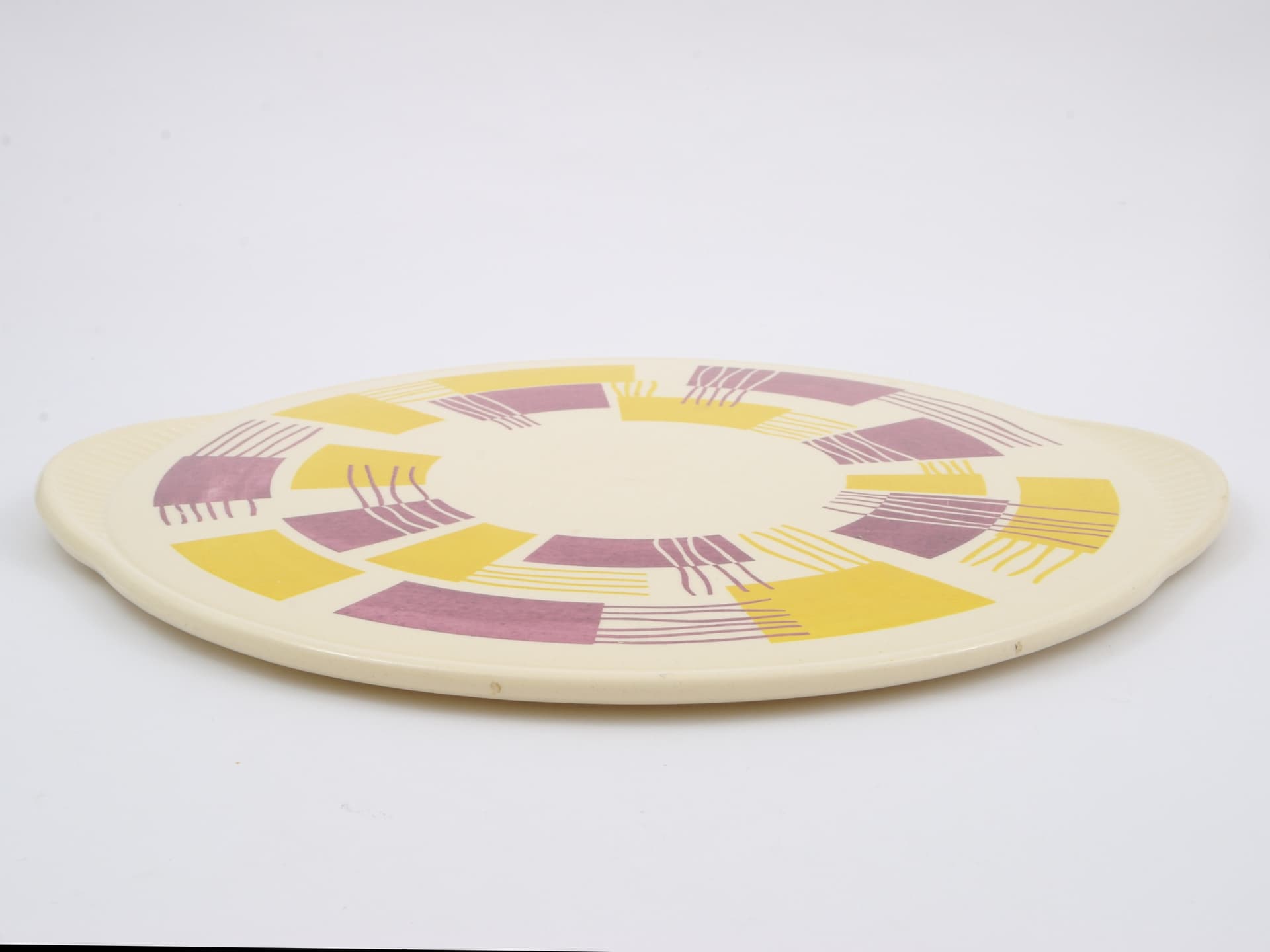 Platter, white, faience, Germany, 1960s. - 162036