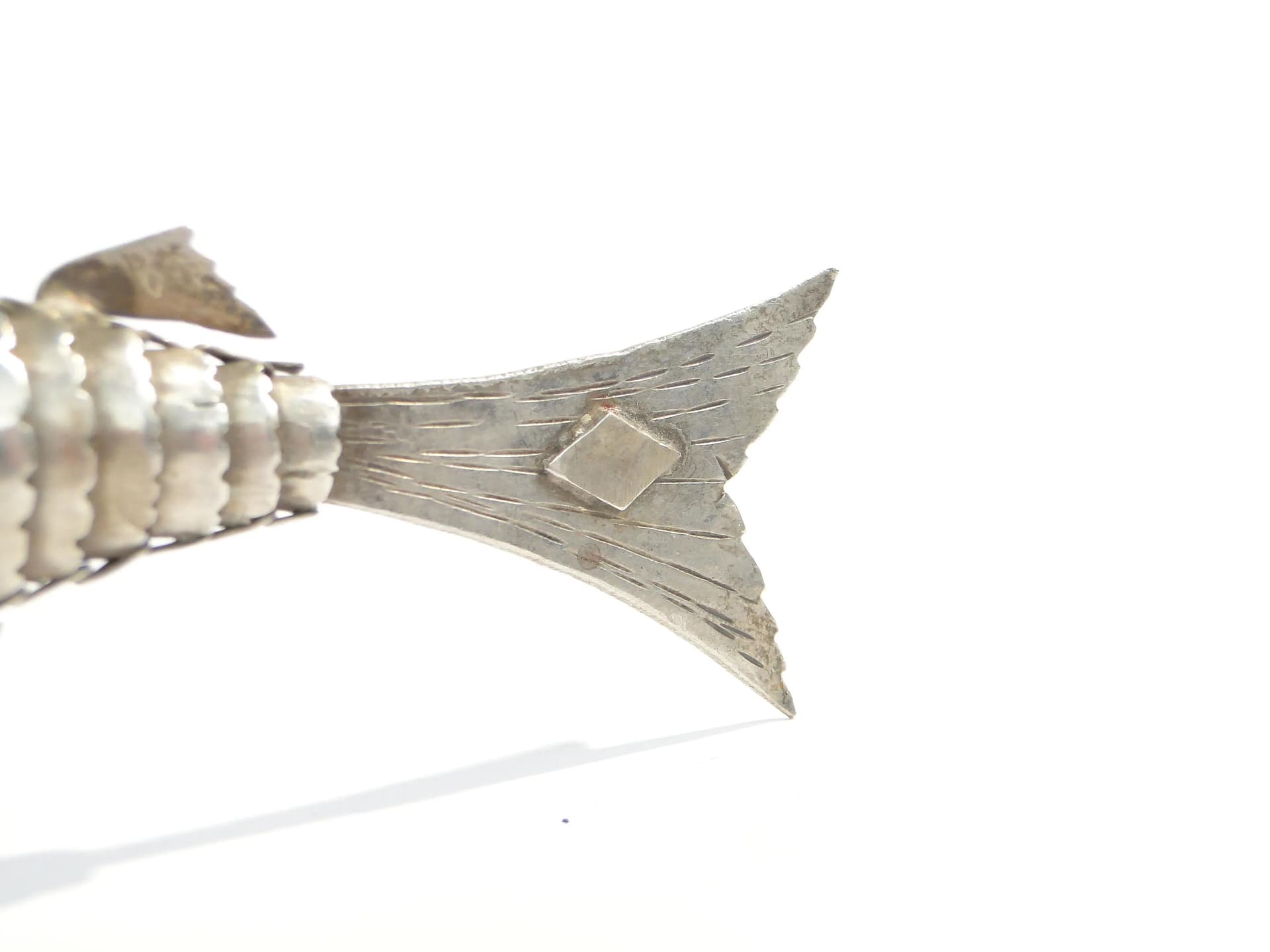 Balsaminka ryba, srebro, Polska, XIX wiek - 162437