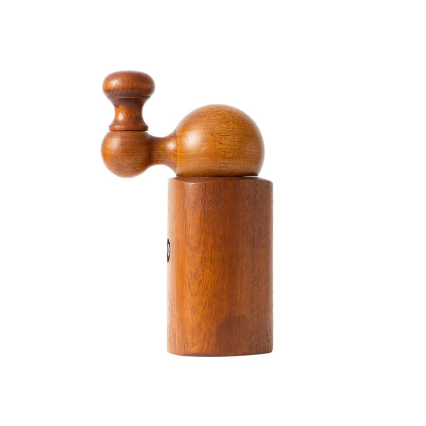 Młynek do pieprzu, teak brązowy, Digsmed, Dania, lata 60.
