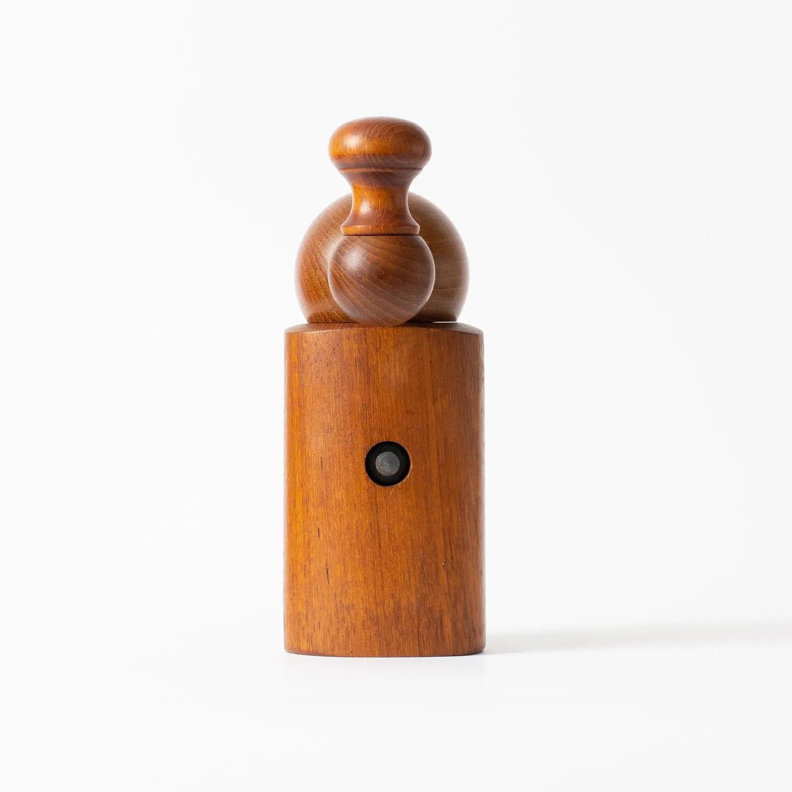 Pepper mill, brown teak, Digsmed, Denmark, 1960s. - 162027