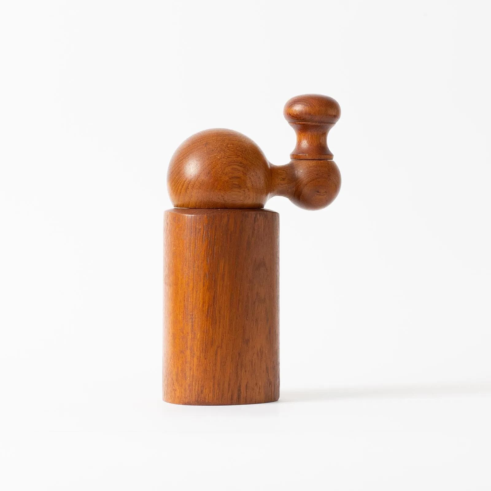 Pepper mill, brown teak, Digsmed, Denmark, 1960s. - 162026