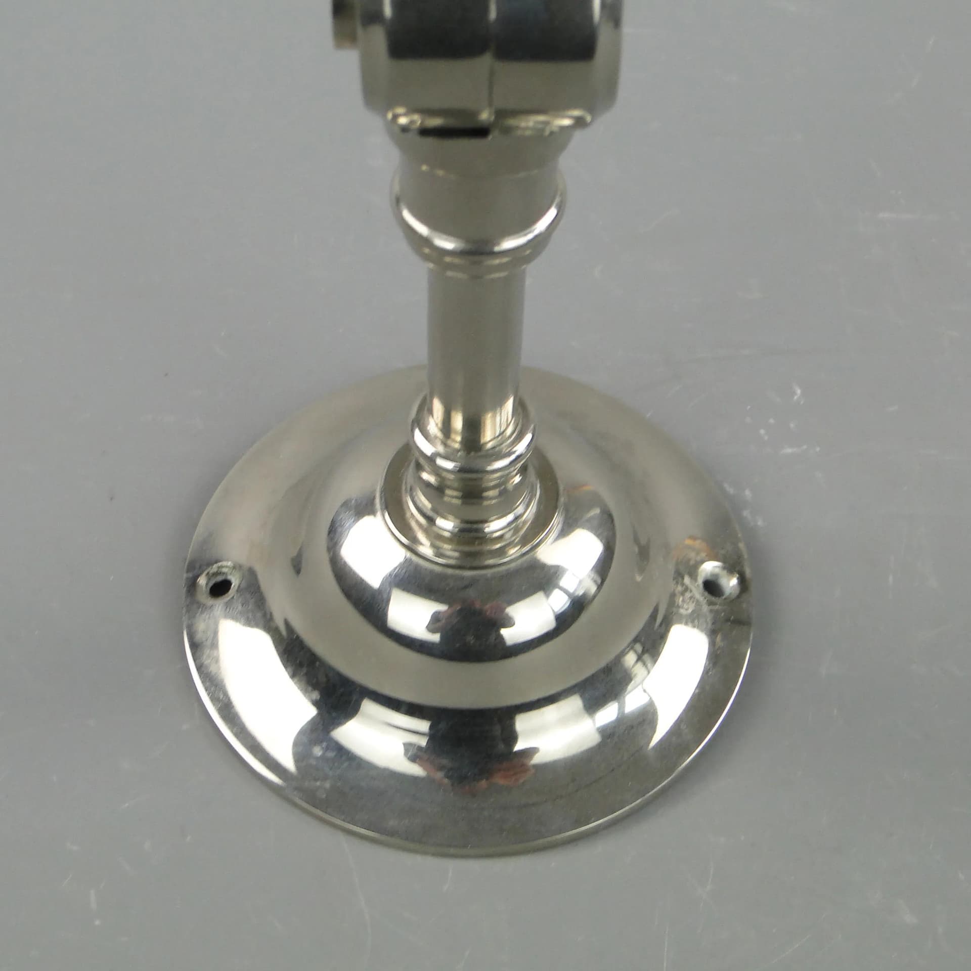 Wall sconce Art Deco, nickel-plated brass silver, United Kingdom, 1930s. - 162402