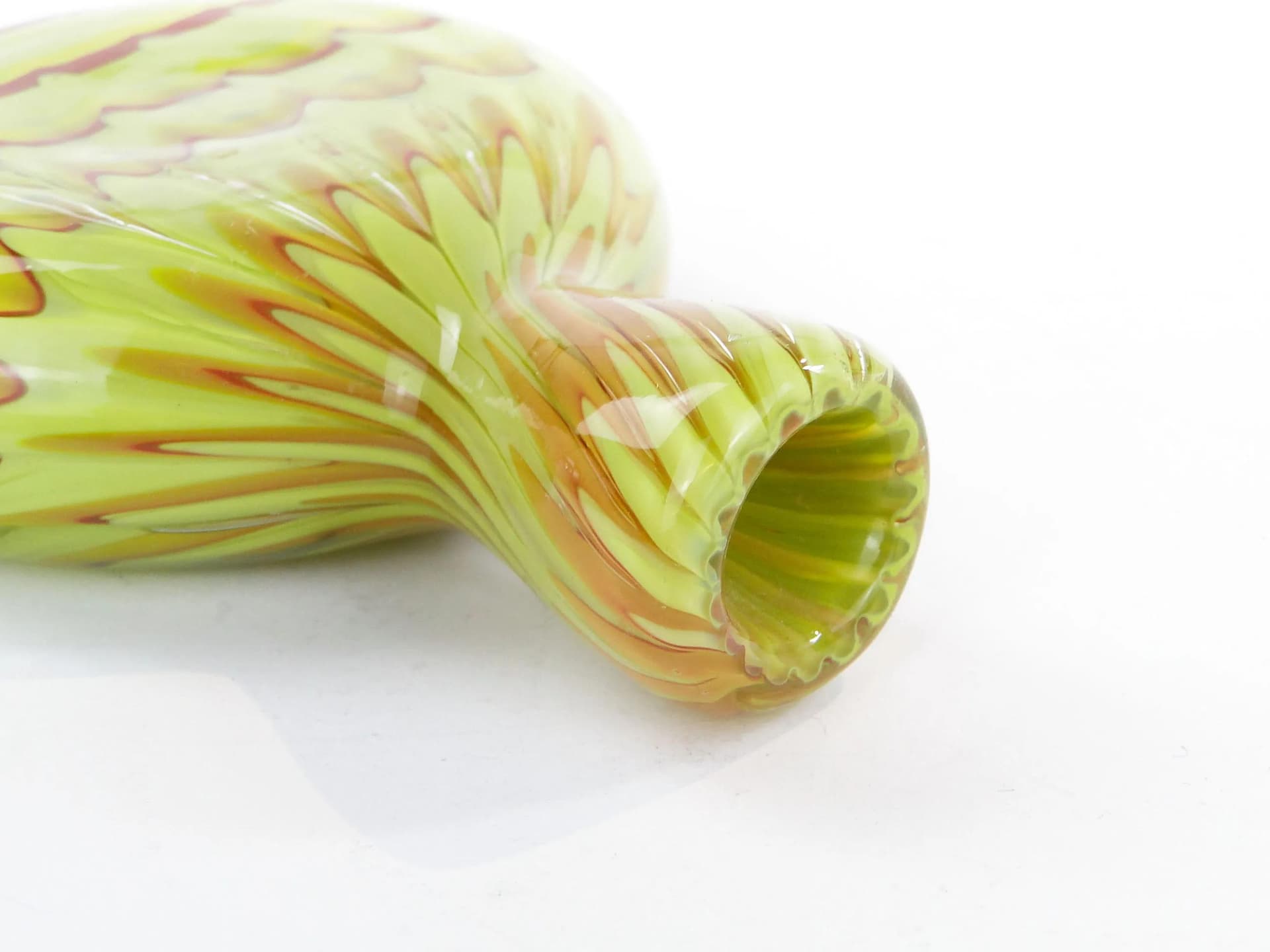 Snuff Bottle, multicolor mosaic glass, Germany, 1950s - 10631