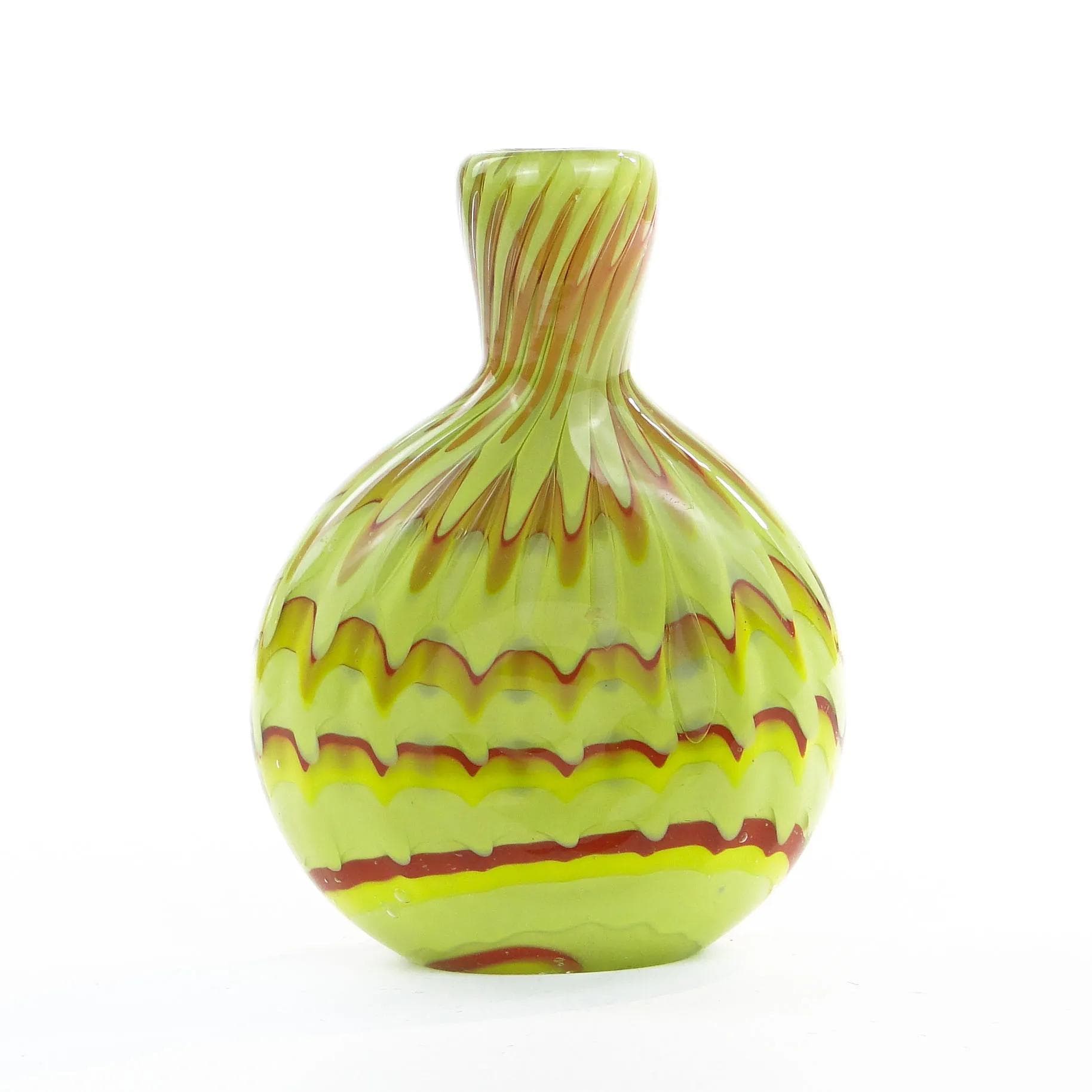 Snuff Bottle, multicolor mosaic glass, Germany, 1950s - 10626