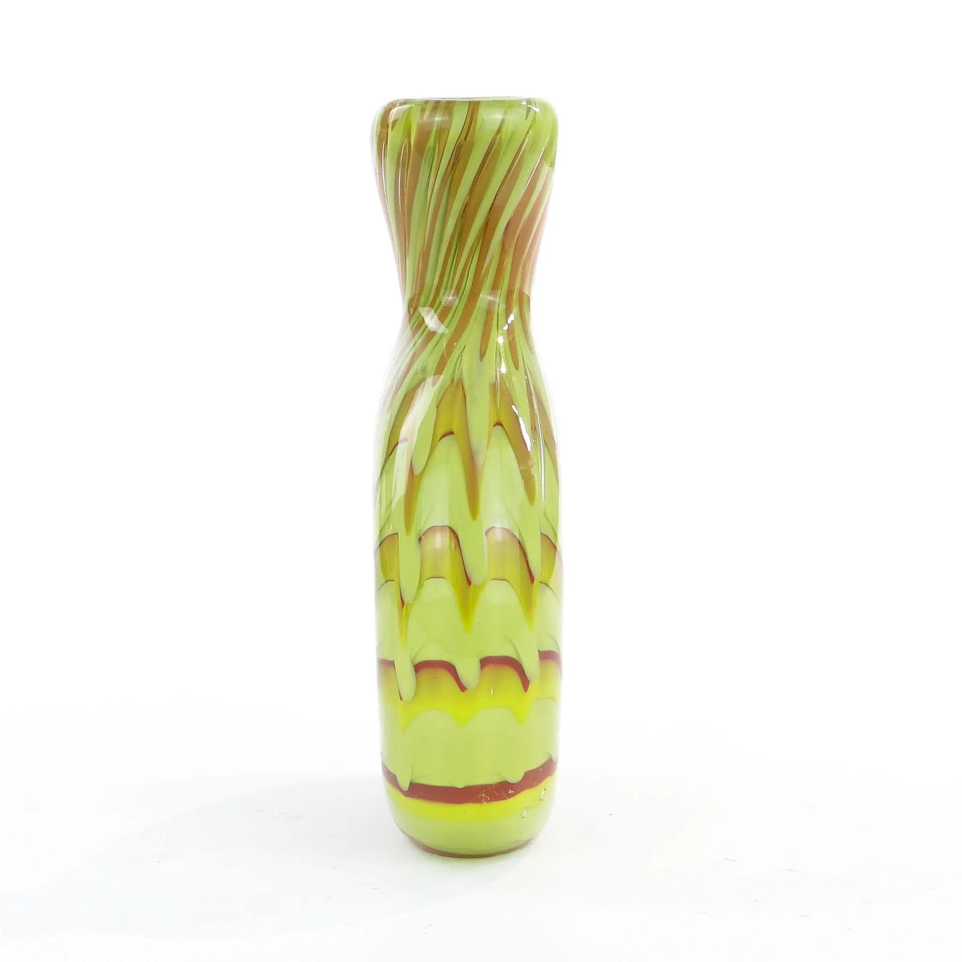 Snuff Bottle, multicolor mosaic glass, Germany, 1950s - 10627