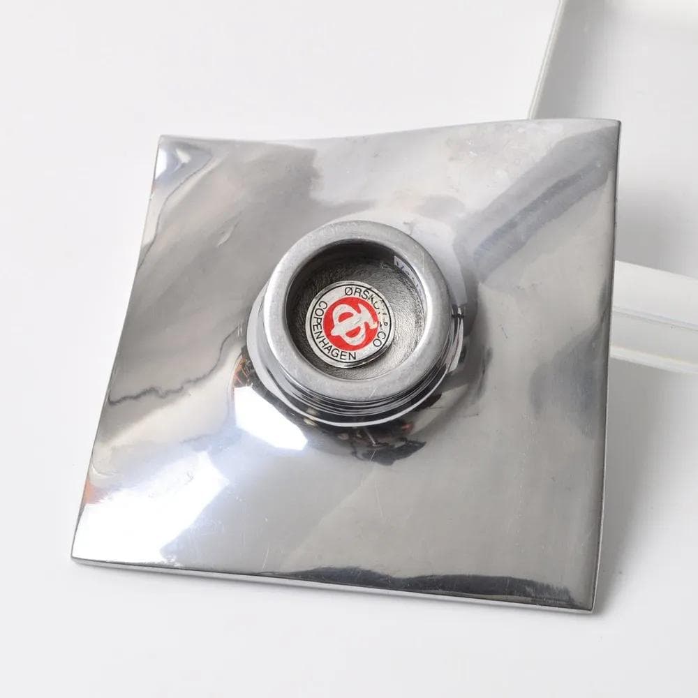 Pair of candlesticks, silver pewter, by T. Orskov, Denmark, 1970s - 162012