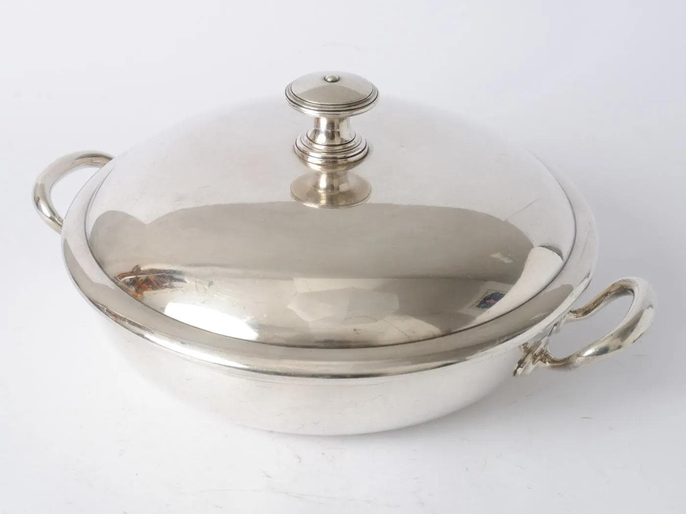 Tureen, silver metal, Christofle, France, 1920s. - 162006
