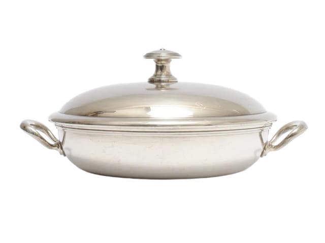 Tureen, silver metal, Christofle, France, 1920s. - DIMENSION