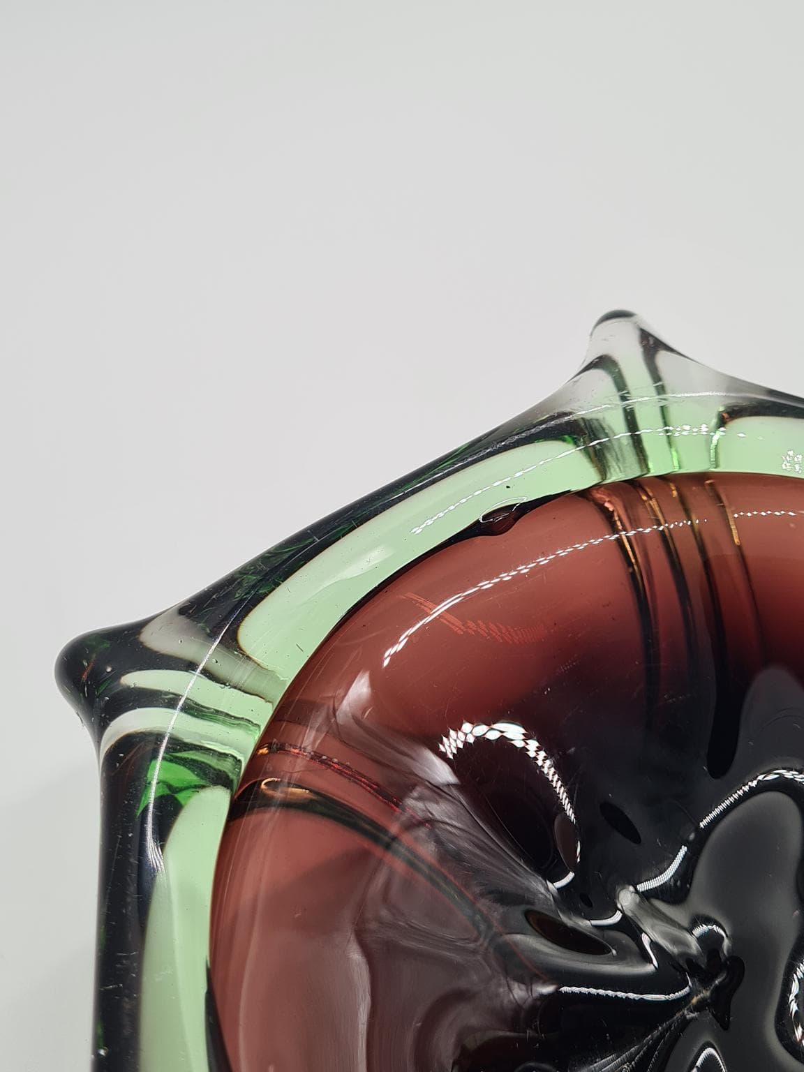 Bowl Murano, multicolor glass, Italy, 1970s. - 162358