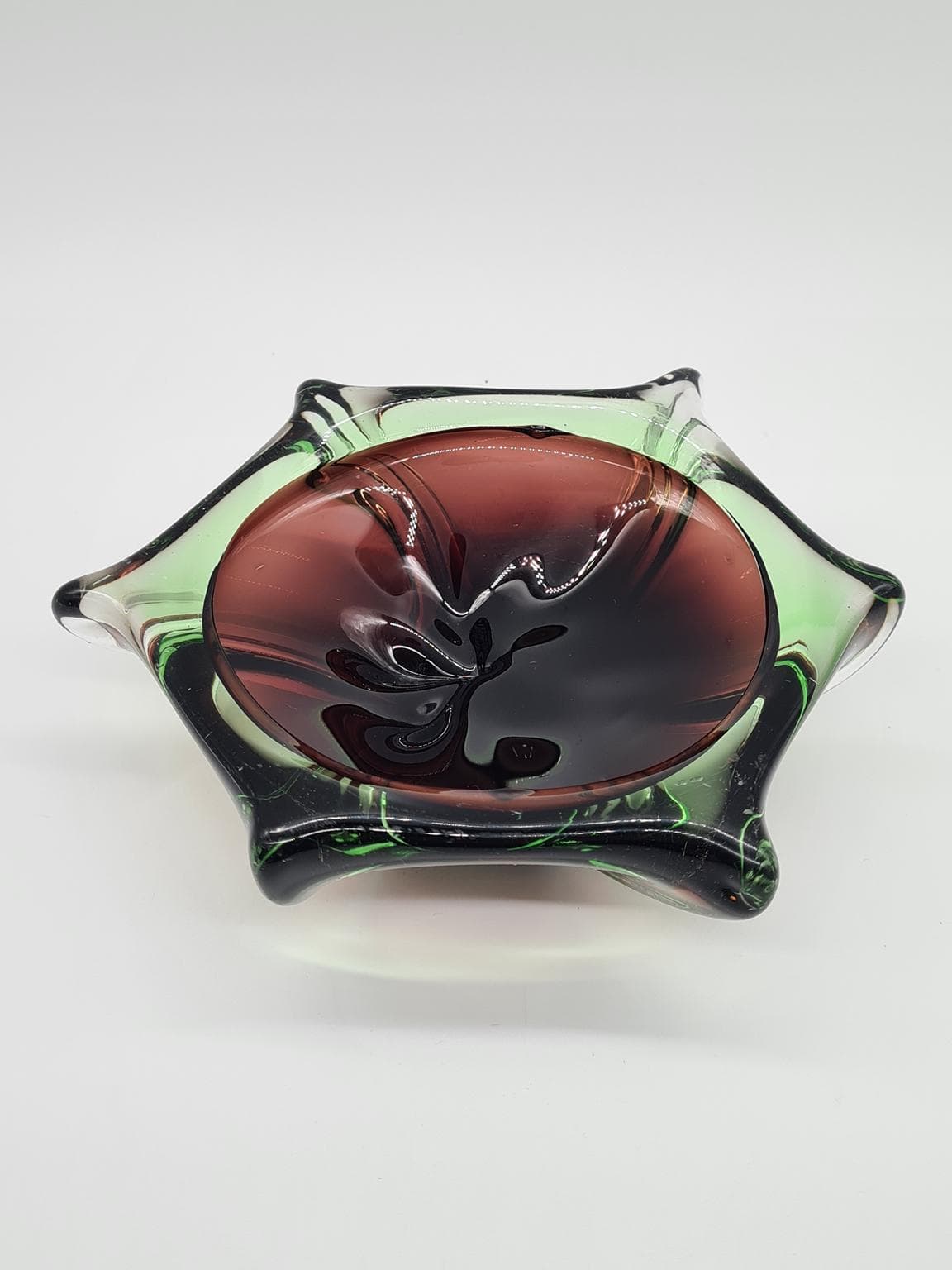 Bowl Murano, multicolor glass, Italy, 1970s. - 162355