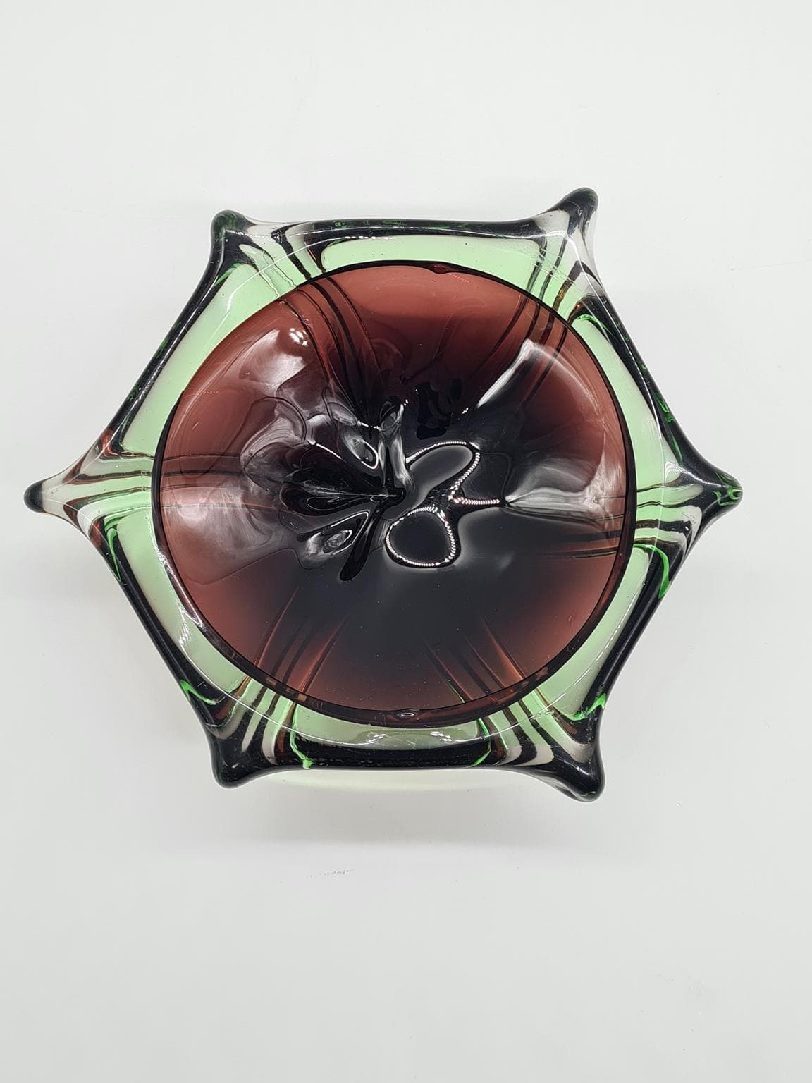Bowl Murano, multicolor glass, Italy, 1970s. - 162357