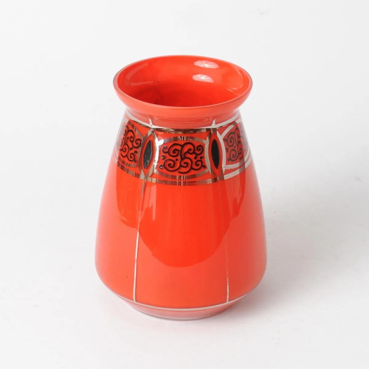 Vase, Art Deco, red black glass, Austria, early 20th c. - 164403
