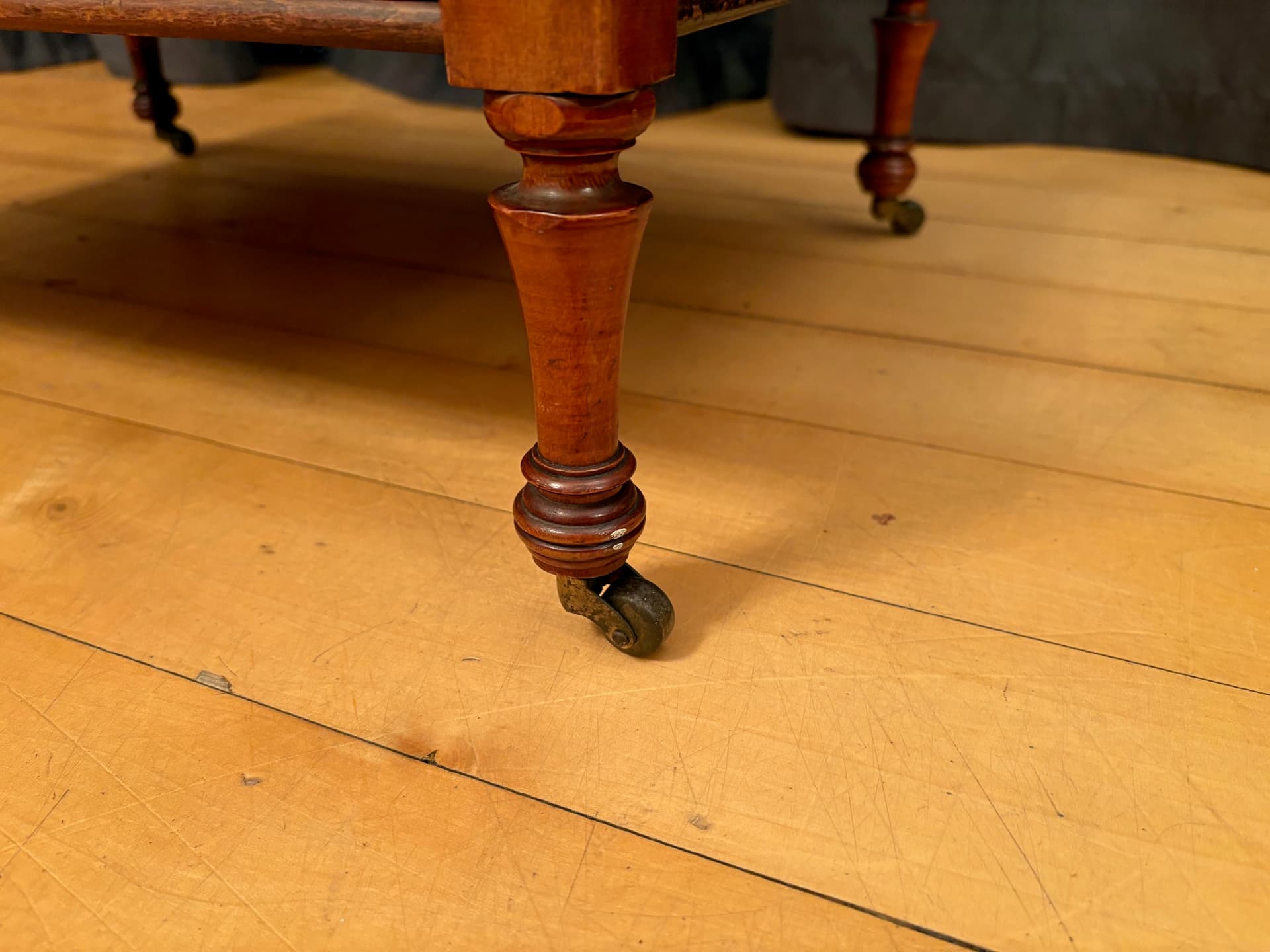Bar Cart Empire, mahogany, brass, glass, France, 19th c. - 164299