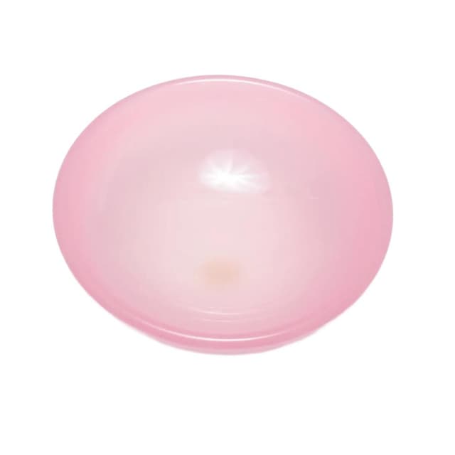 Bowl Alabastro, pink glass, Archimede Seguso, Murano, Italy, 1960s. - DIMENSION