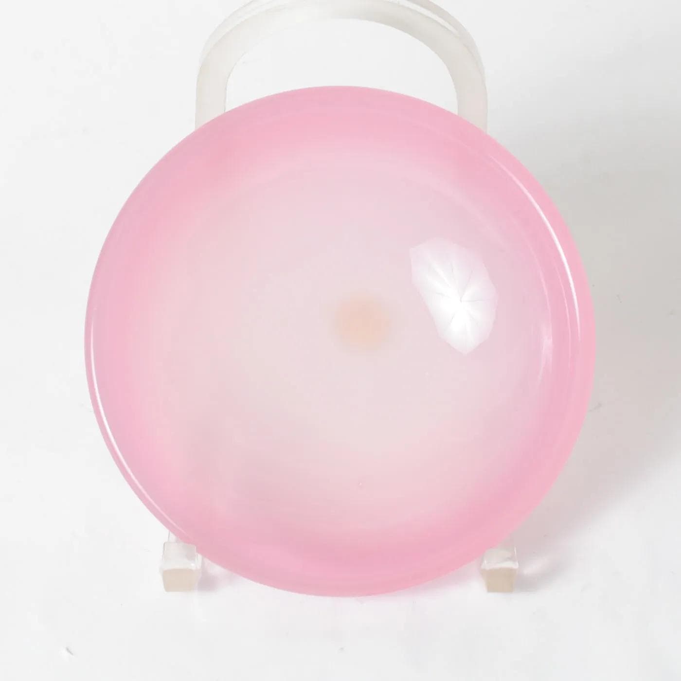 Bowl Alabastro, pink glass, Archimede Seguso, Murano, Italy, 1960s. - 164376