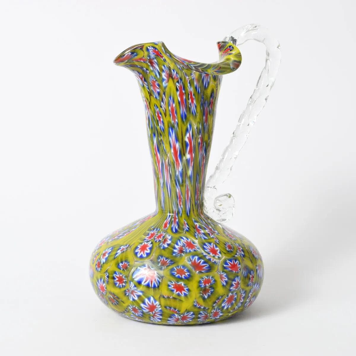 Vase, multicolor glass, Fratelli Toso, Italy, 1960s. - 164336