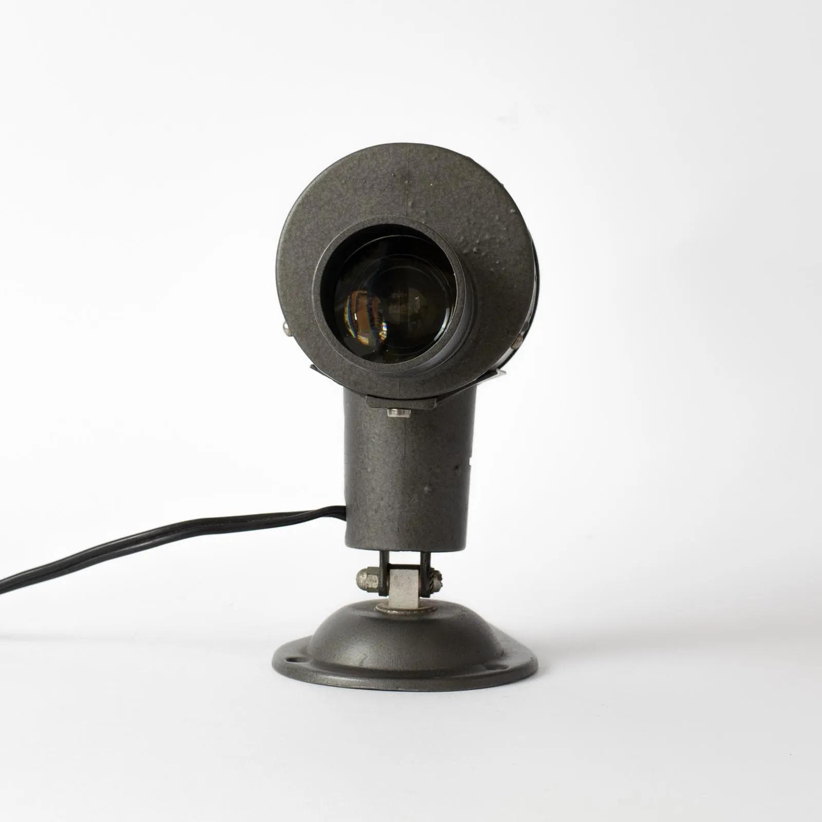 Lampa projektor, ciemnoszary, stal, Lita, Francja, lata 50. - 164907