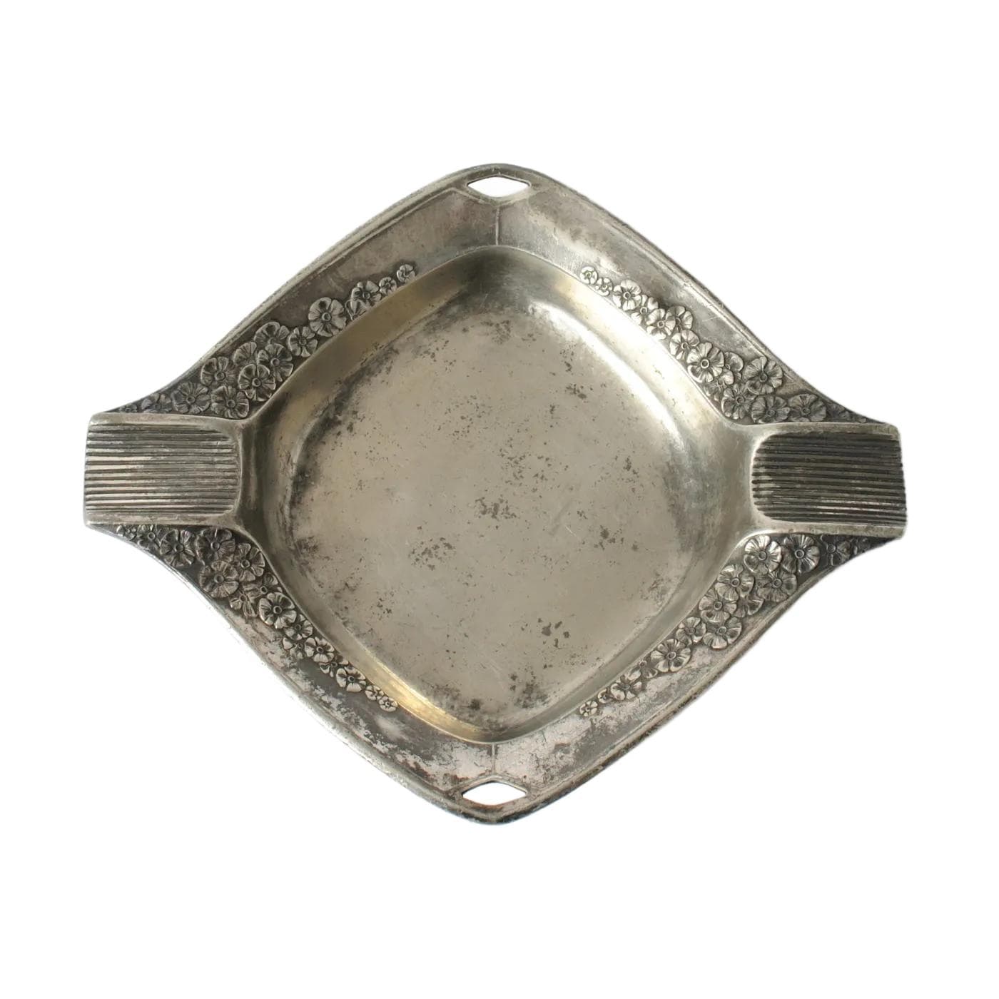 Ashtray, Orivit, grey, metal, Germany, early 20th c.
