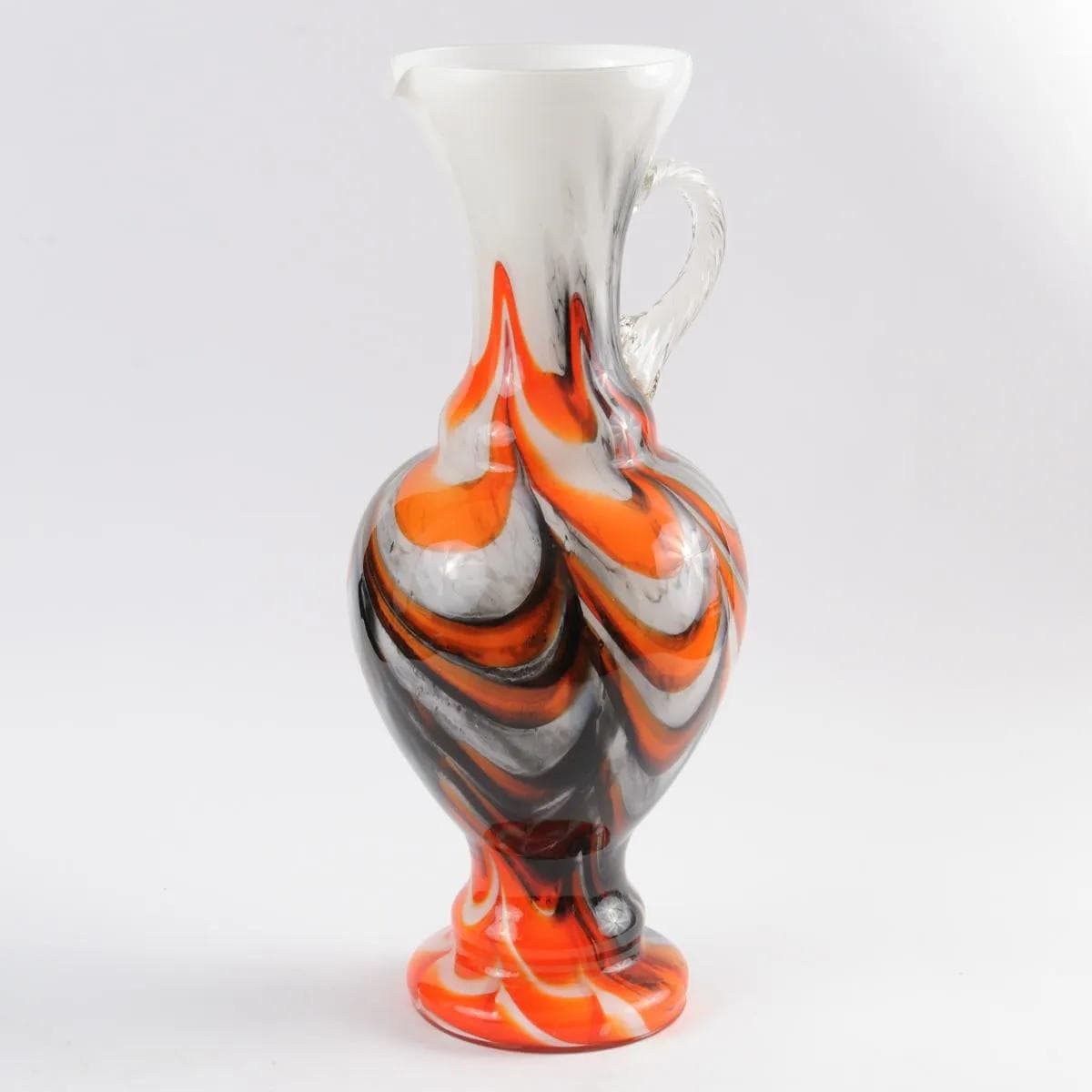 Vase, multicolor glass, by C. Moretti, Italy, 1960s. - 164843