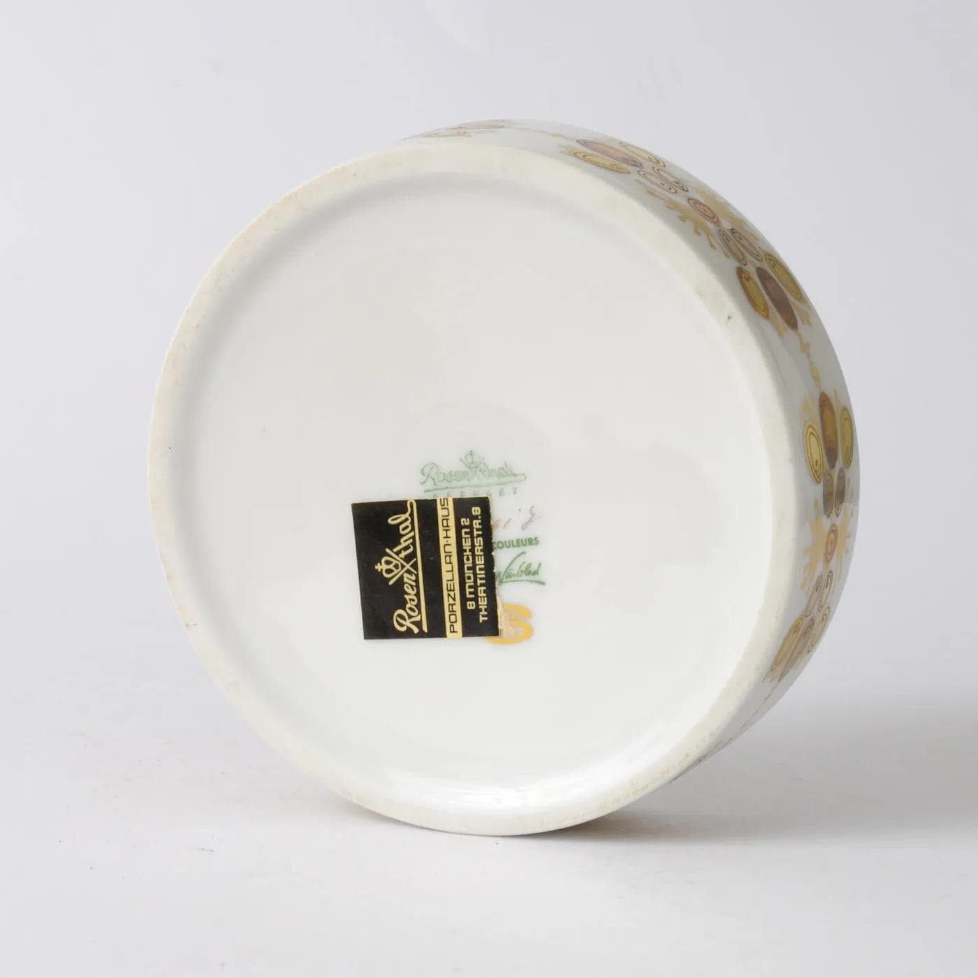 Platter, white porcelain, by B. Wiinblad, Rosenthal, Germany, 1970s. - 164839