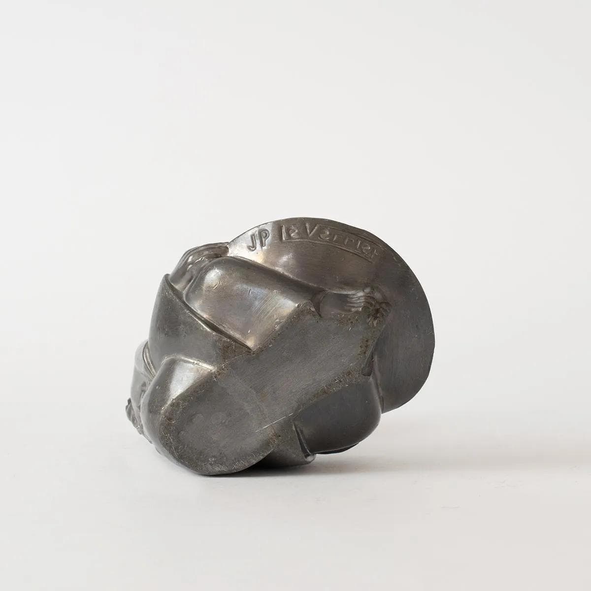 Figurka mnicha, srebrny, metal, proj. J.-P. Le Verrier, Francja, lata 60. - 164819