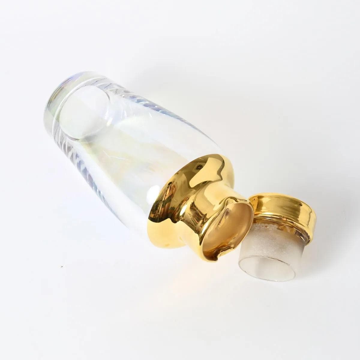 Carafe, transparent glass, Belgium, 1960s. - 164806