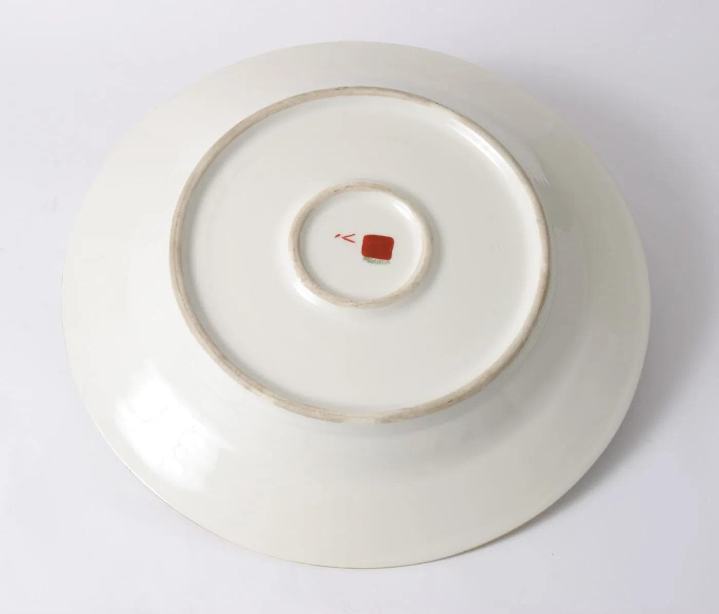 Platter Samson, multicolor porcelain, France, early 20th c. - 164770