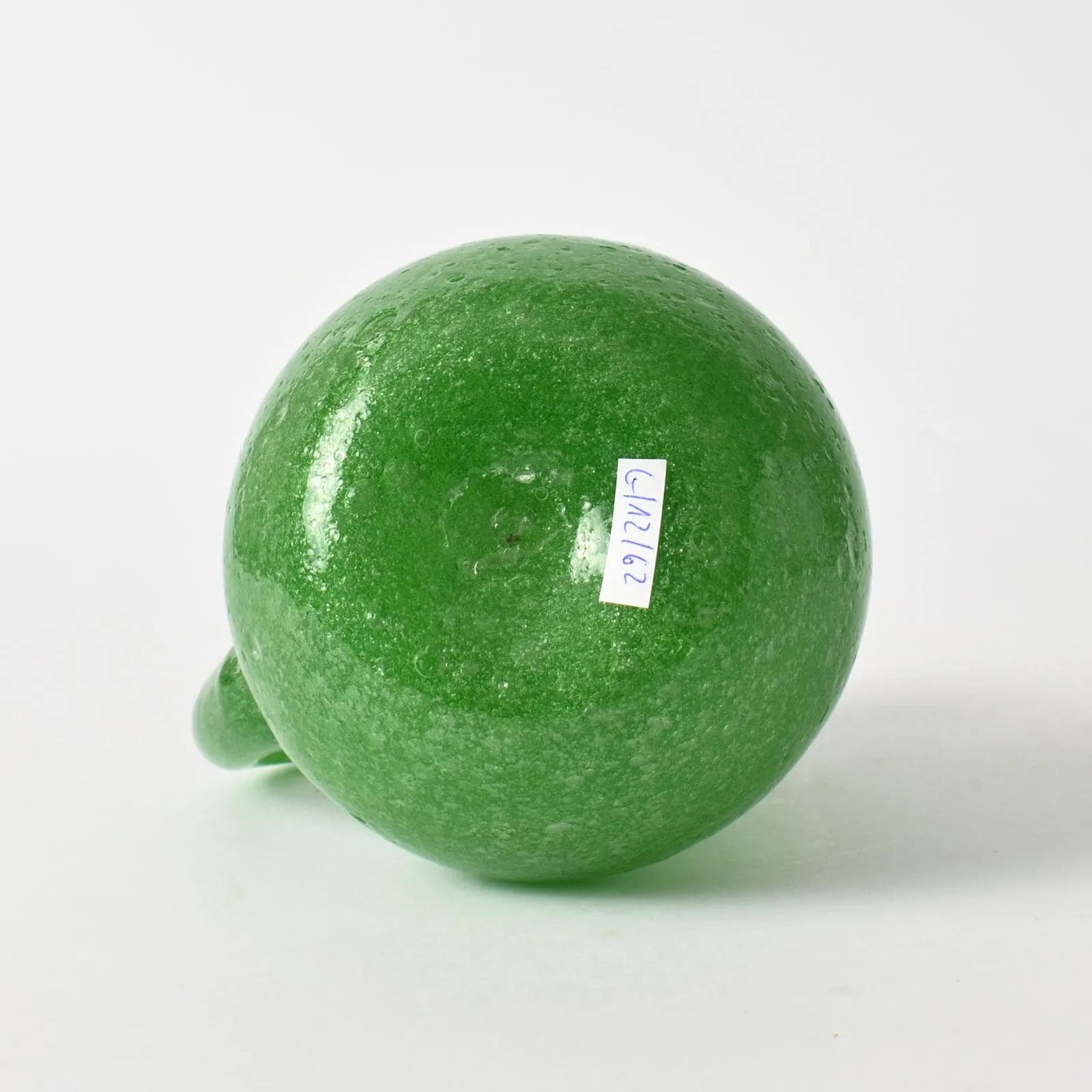 Wazon Pulegoso, zielony, szkło, Włochy, lata 60. - 164742