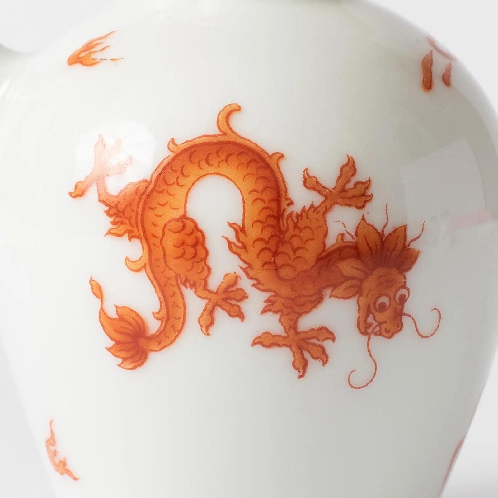 Spice set, white red, porcelain silver, Thomas, Germany, 1930s. - 164665