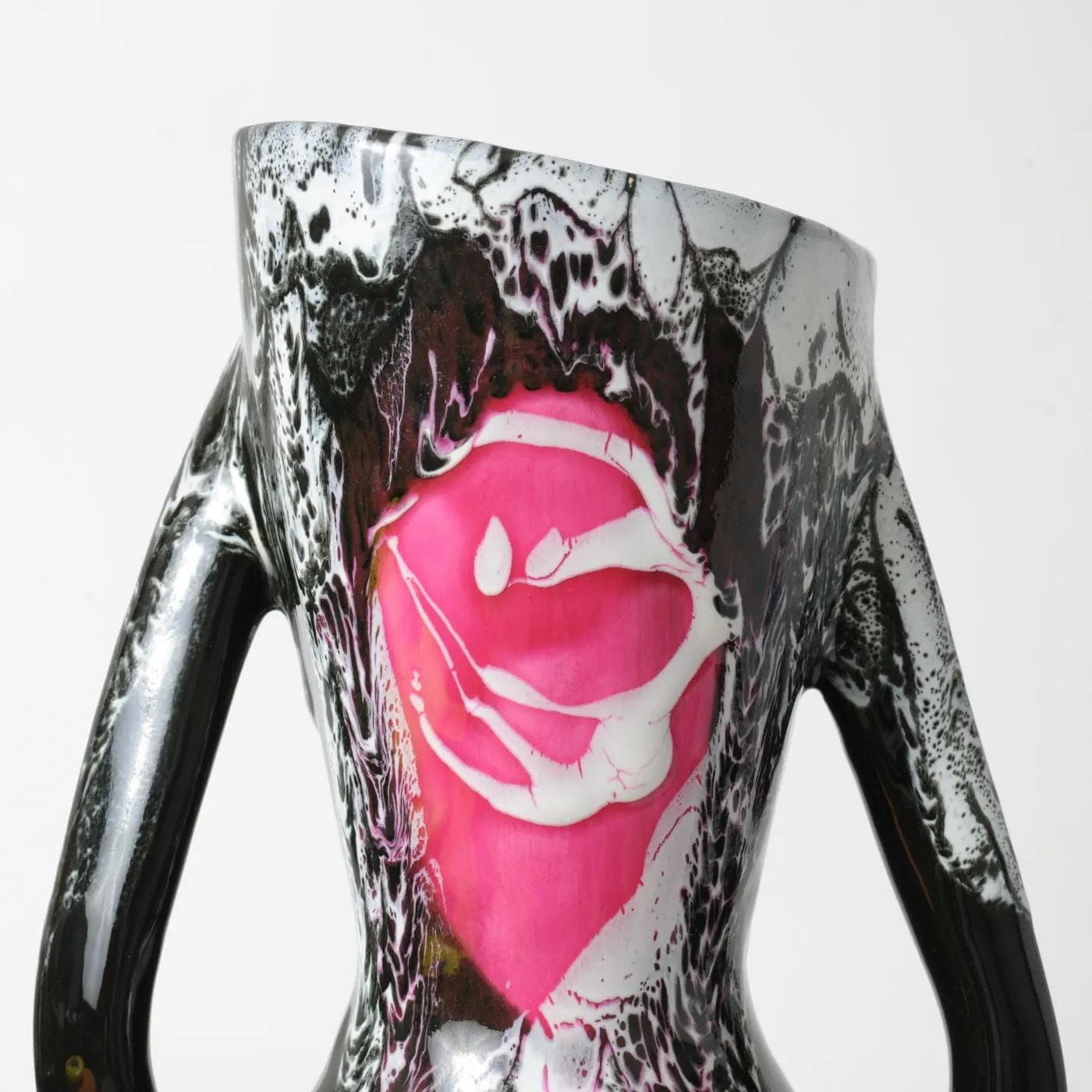 Wazon Vallauris, multikolor, ceramika, Francja, lata 60. - 164648