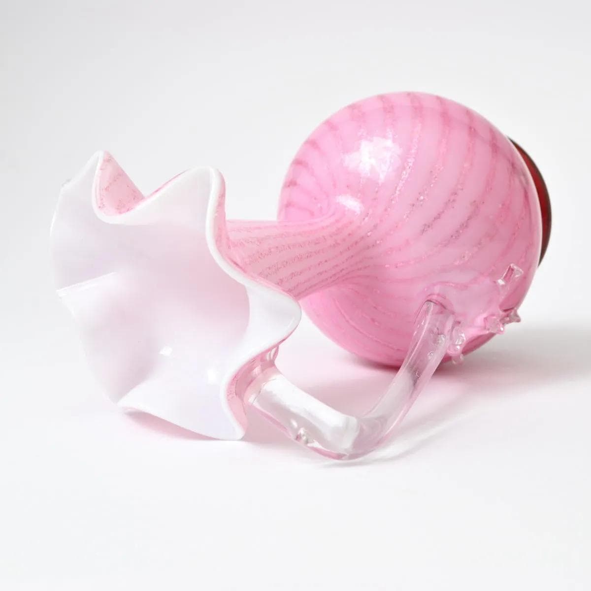 Pair of jugs, pink glass, Stevens and Williams, United Kingdom, 19th c. - 164643