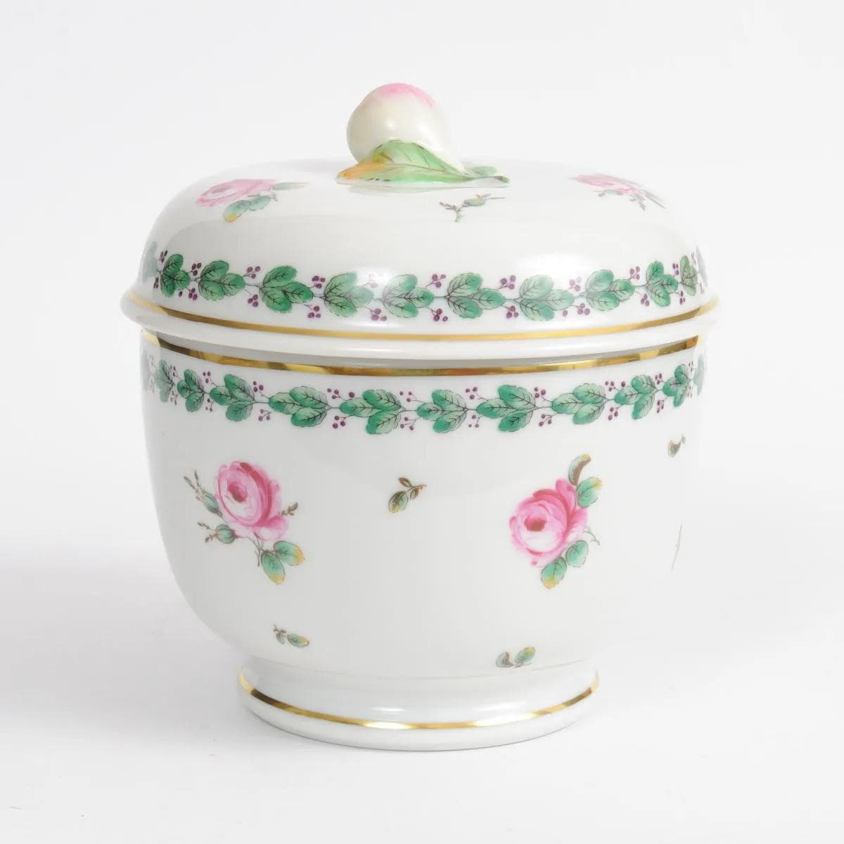 Bonbonniere, ivory white porcelain, Richard Ginori, Italy, 1970s. - 164630