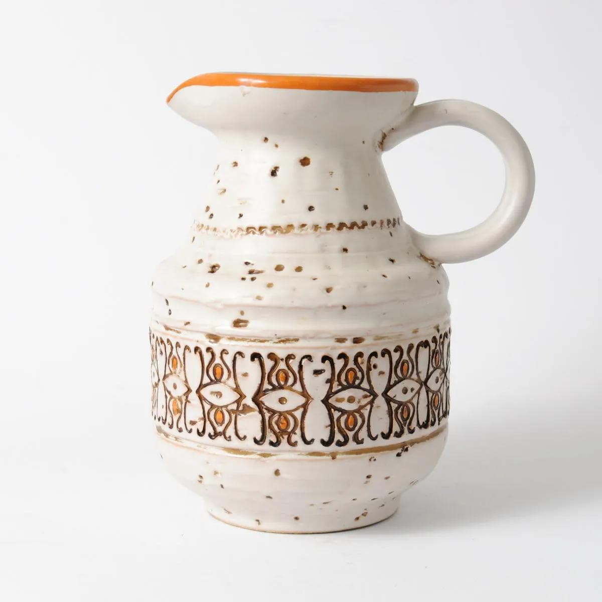 Jug, white ceramic, Italy, 1970s. - 164533